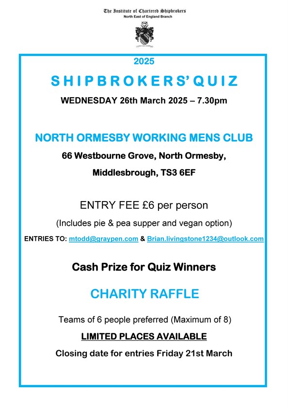 S H I P B R O K E R S - QUIZ - 2025